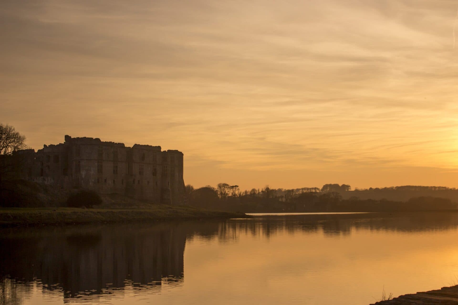 carew castle image
