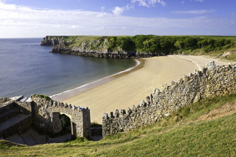 Barafundle BayNear Stackpole QuayPembrokeshireSouthCoastal Scenery